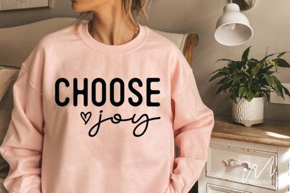 Choose Joy Svg Christian T Shirt Svg Elevates Crafts for Content Publishers