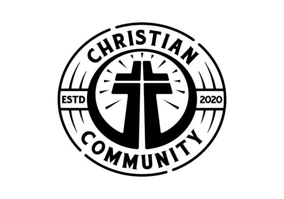 Christian Cross Logo Emblem Badge Design as a Logo Asset