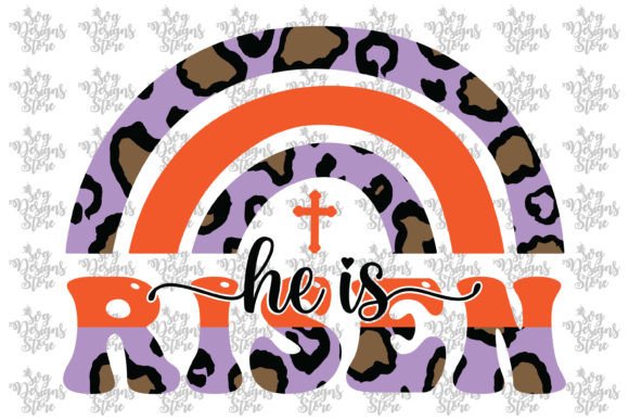 He is Risen Jesus Sublimation Svg for Publishing