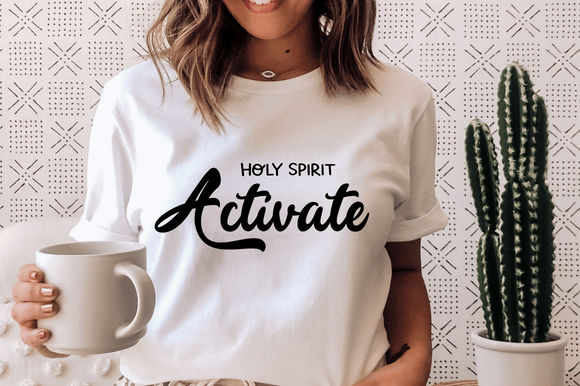 Holy Spirit Activate SVG for Christian Crafts