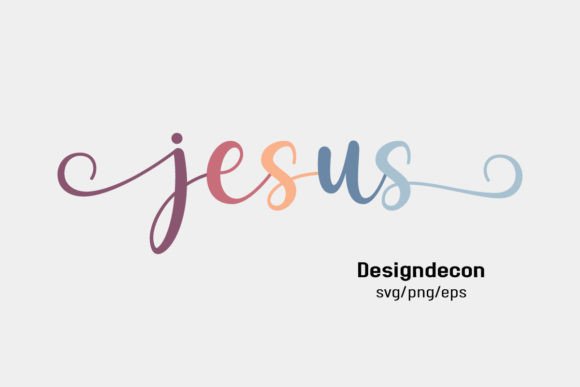 Jesus Word Retro Script Minimal Svg Png: Real Project Review