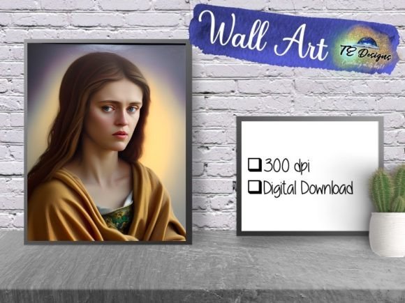 Mother Mary Christian Wall Art & Illustrations Review