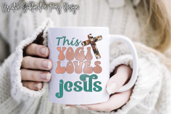 This Yogi Loves Jesus PNG: A Design Review for Crafts & Branding
