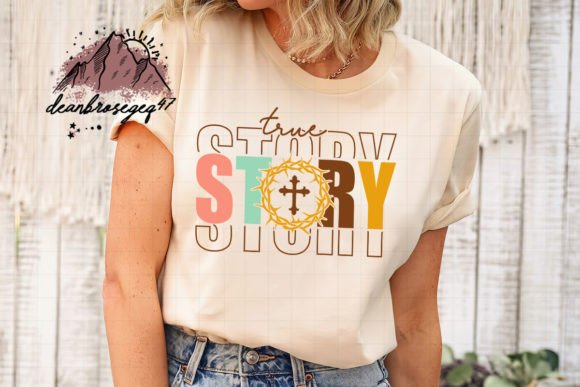 True Story Jesus Png for Faith-Focused Crafts Branding